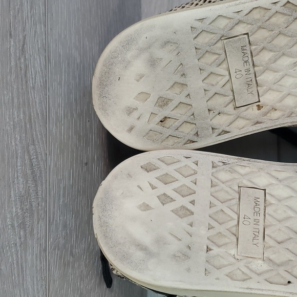 Giuseppe zanotti Mens Snakeskin Zipper Leather sneakers size 40 /6 - Picture 12 of 16